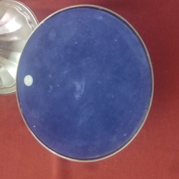 Godinger Silver Art Co Pair Of Wide Base MCM Candleholders - Picture 3 of 5